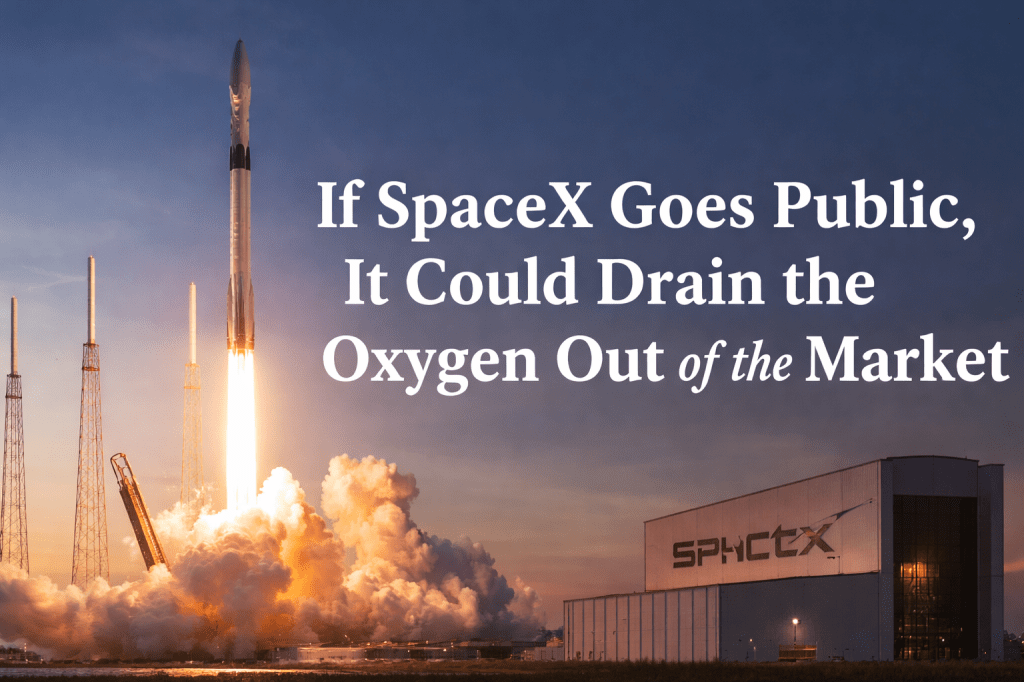 If SpaceX Goes Public, It Could Drain the Oxygen Out of the Market