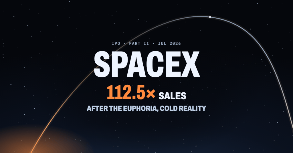 SpaceX IPO Part II: After the Euphoria, It’s Time for Cold Economic&nbsp;Reality